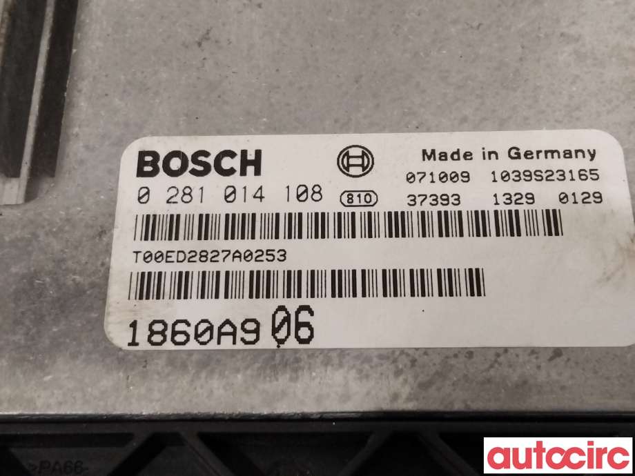 Styreenhet motor til Mitsubishi Outlander 2007-2010 (Type II, Fase 1)  (MITSUBISHI|1860A906|0281014108)