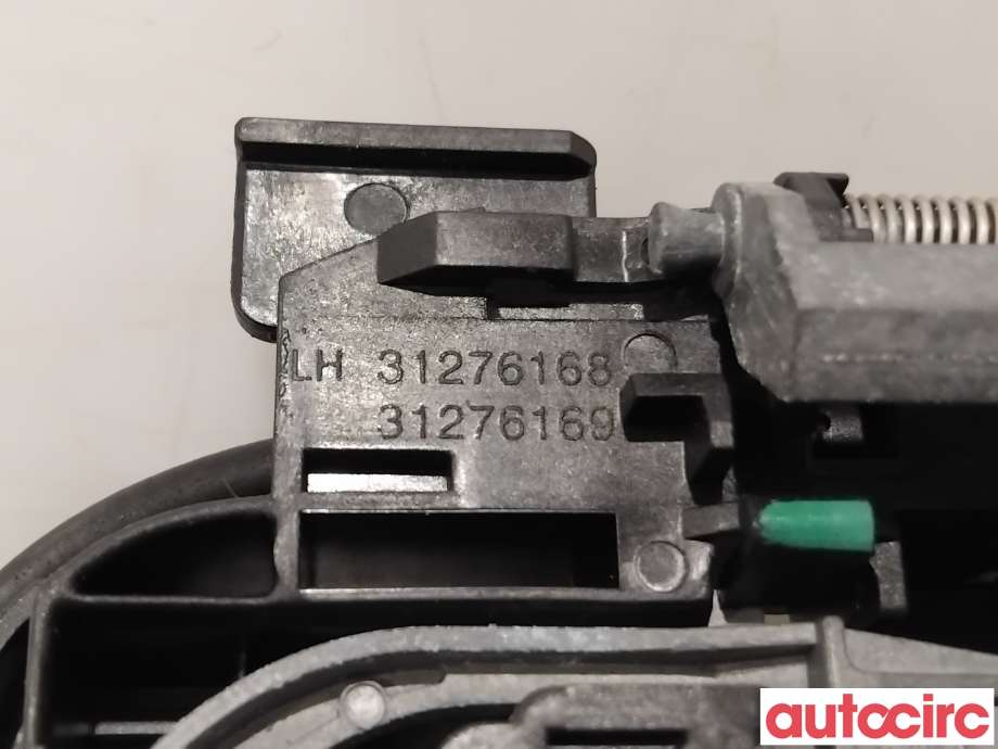 Dørhåndtak utv venstre bak til Volvo S60 2010-2014 (Type II, Fase 1)  (VOLVO|38932339|31276168|31440086)