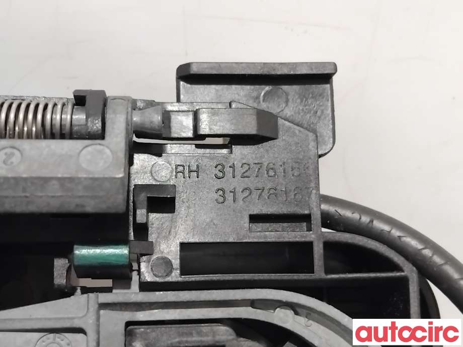 Dørhåndtak utv høyre bak til Volvo S60 2010-2014 (Type II, Fase 1)  (VOLVO|39832339|31276168|31440084)