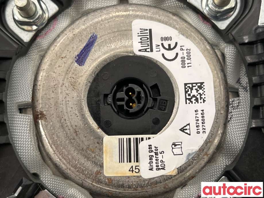 Airbag rattpute til Ford Transit Connect 2013-2018 Type II, Fase 1  (FORD|1810758||DT11-K042B85-AA35B8)
