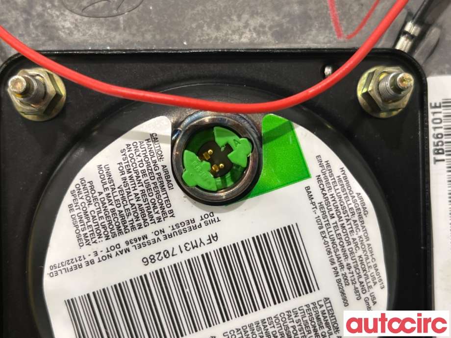 Airbag rattpute til Hyundai Getz 2002-2009 (HYUNDAI|569001C000DB|)