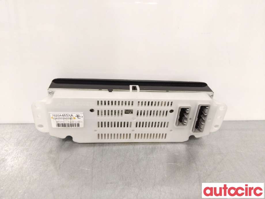Varmeapparat betjening til Mitsubishi Outlander 2012-2015 (Type III, Fase 1)  (MITSUBISHI|7820A465XA|CAB502A039D)