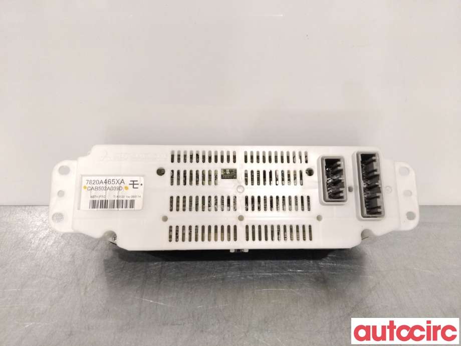 Varmeapparat betjening til Mitsubishi Outlander 2012-2015 (Type III, Fase 1)  (MITSUBISHI|7820A465XA|CAB502A039D)