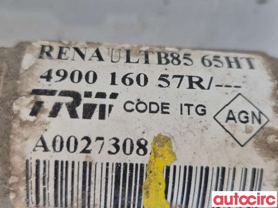 Tannstang til Renault Clio 2009-2012 (Type III, Fase 2) (RENAULT|490013324R||8200565645)