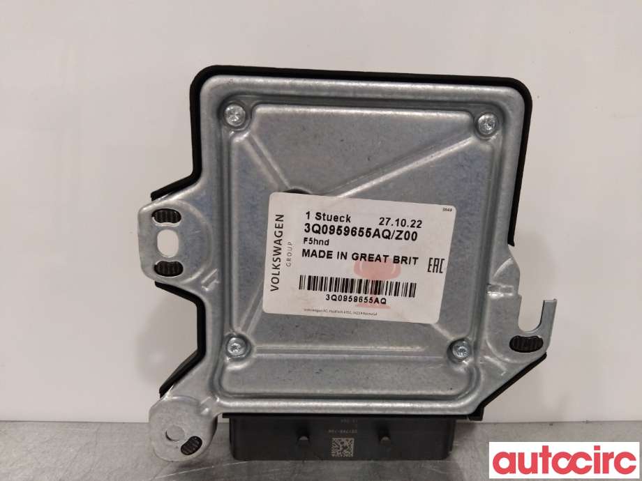 Airbag elektronikk til Škoda Octavia 2013-2016 (Type III, Fase 1) (SKODA|3Q0959655AAZ0L|)