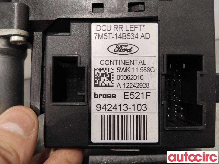 Ruteheis venstre bak til Ford Kuga 2008-2012 (Type I)  (FORD|1767046|979039-100|7M5T-14B534AD)