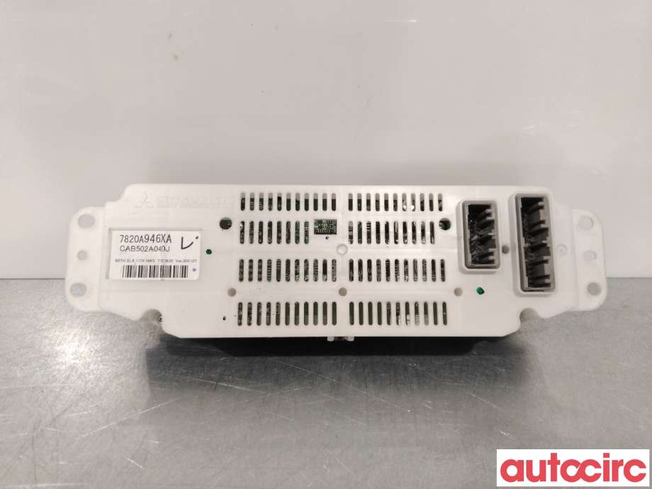 Varmeapparat betjening til Mitsubishi Outlander 2015-->> (Type III, Fase 2) (MITSUBISHI|7820A946XA|CAB502A040J)