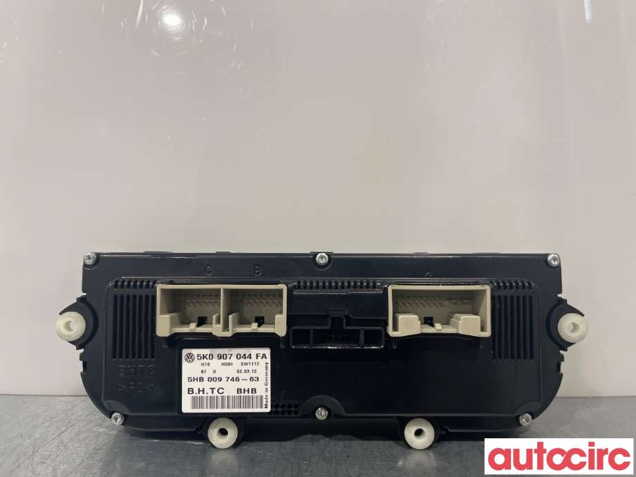 Varmeapparat betjening til VW Golf VI 2008-2012  (VOLKSWAGEN|5K0907044|)