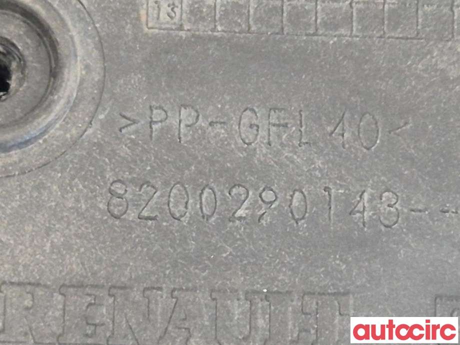 Frontplate øvre til Renault Clio 2009-2012 (Type III, Fase 2) (RENAULT|820029143|)