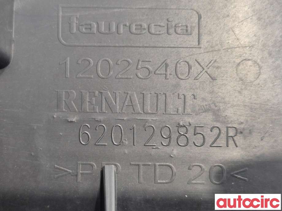 Frontplate til Renault Kangoo 2008-2021 (Type II)  (RENAULT|620129852R|)