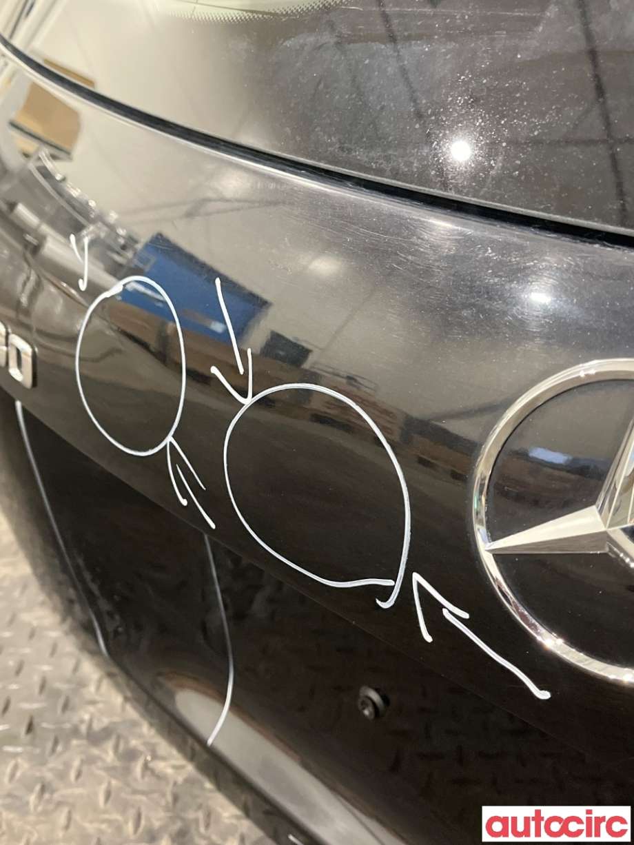 Bakluke combi til Mercedes A-Klasse 2012-2018 (W176) (W176) (MERCEDES|A1767402200|A1767400105)