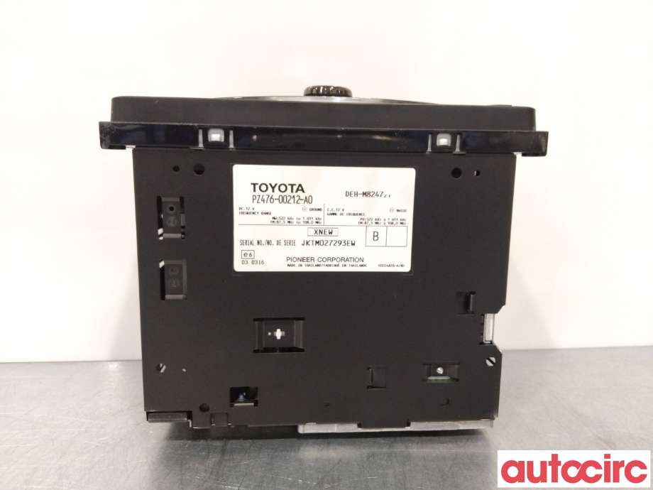 Bilstereo til Toyota Urban Cruiser 2009-2014  (TOYOTA|8612052C80|)