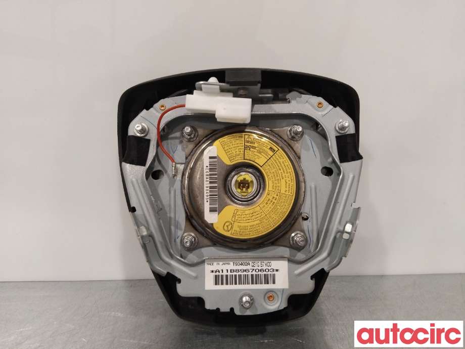 Airbag rattpute til Mazda 6 2008-2010 (Type II, Fase 1)  (MAZDA|GS1G57K00A|)