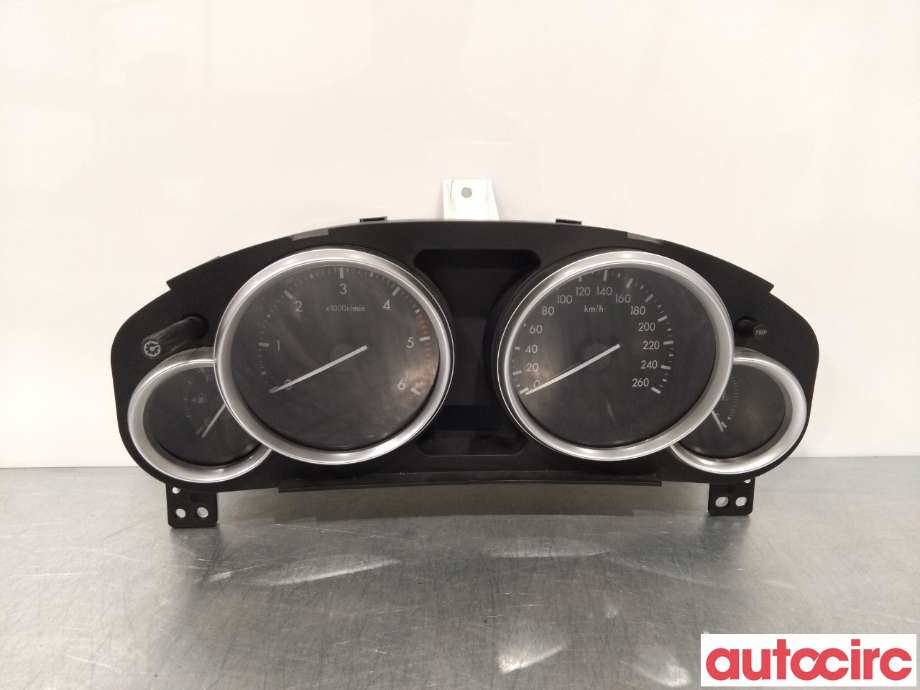 Instrumentpanel til Mazda 6 2008-2010 (Type II, Fase 1) (MAZDA|GAM655471D|)
