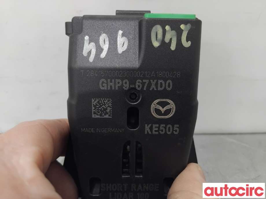 Sensor radar til Mazda 6 2013-2015 (Type III, Fase 1)  (MAZDA|GHP9-67-XD0B||GHP9-67XD0)