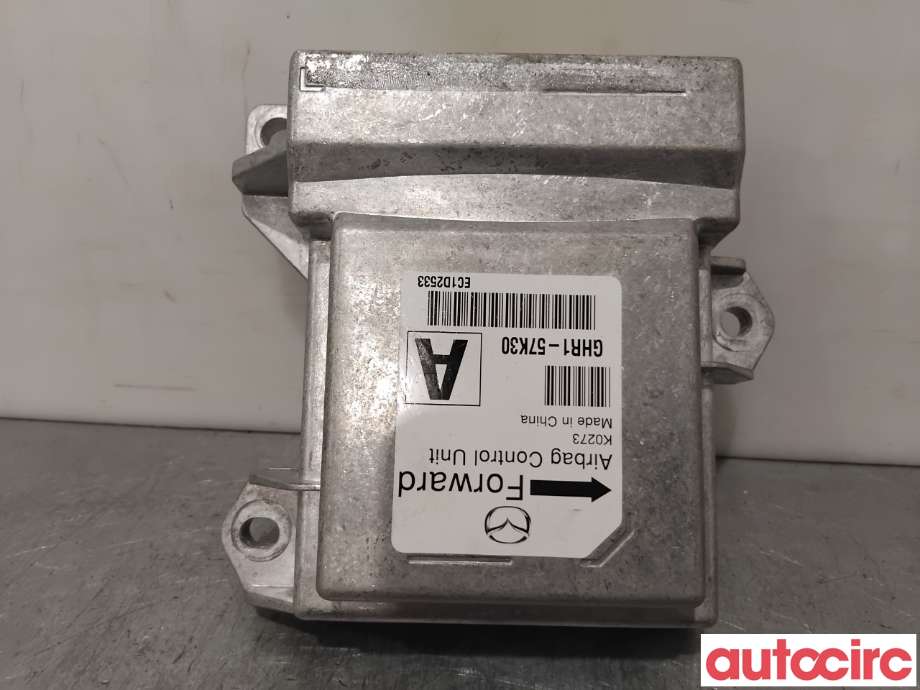 Airbag elektronikk til Mazda 6, 2013-2015 (Type III, Fase 1)  (MAZDA|GHR1-57-K30)