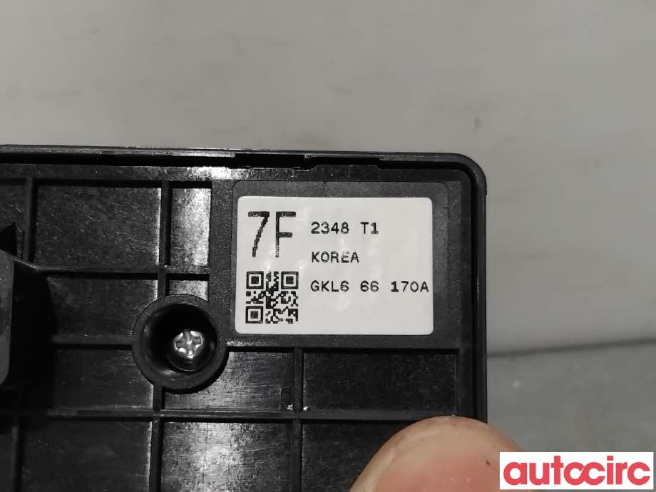 Bryter diverse til Mazda 6 2013-2015 (Type III, Fase 1)  (MAZDA|GKL6-66-170A||GKL666170A)