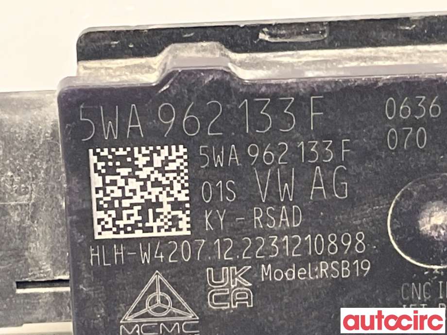 Styreenhet nøkkelfri/keyless til VW ID.3 2020-->>  (VOLKSWAGEN|5WA962133)