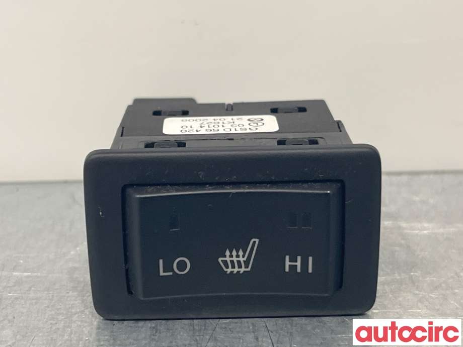 Bryter setevarme til Mazda 6, 2008-2010 (Type II, Fase 1) (MAZDA|GS1D-66-420)