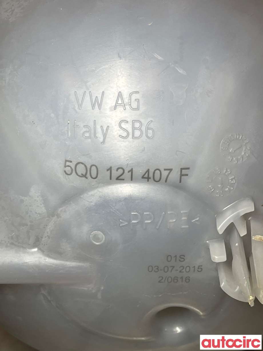 Ekspansjonstank til VW e-Golf 2014-2017 (Fase 1)  (VOLKSWAGEN|5Q0121407AA|5Q0121407F)