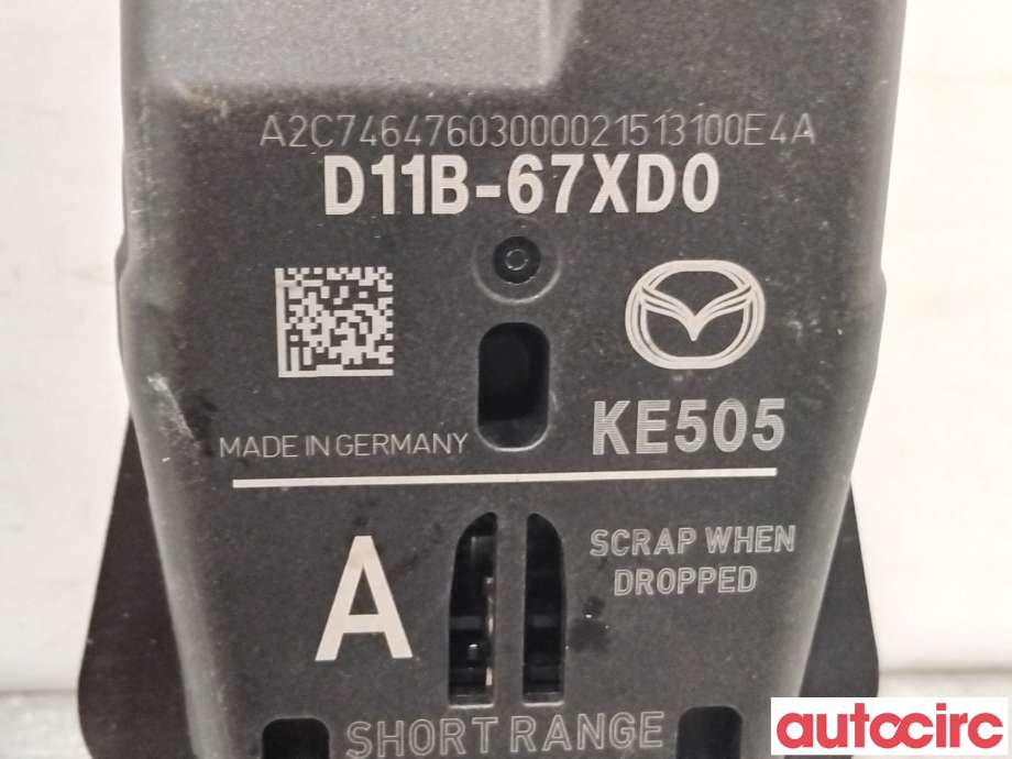 Sensor radar til Mazda CX-5 2012-2017 (Type I)  (MAZDA|D11B-67-XD0B||D11B-67XD0)