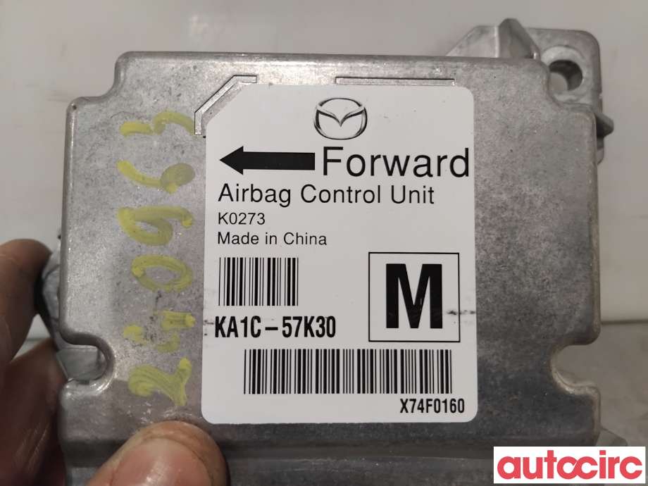 Airbag elektronikk til Mazda CX-5 2012-2017 (Type I)  (MAZDA|KA1C-57-K30A|)