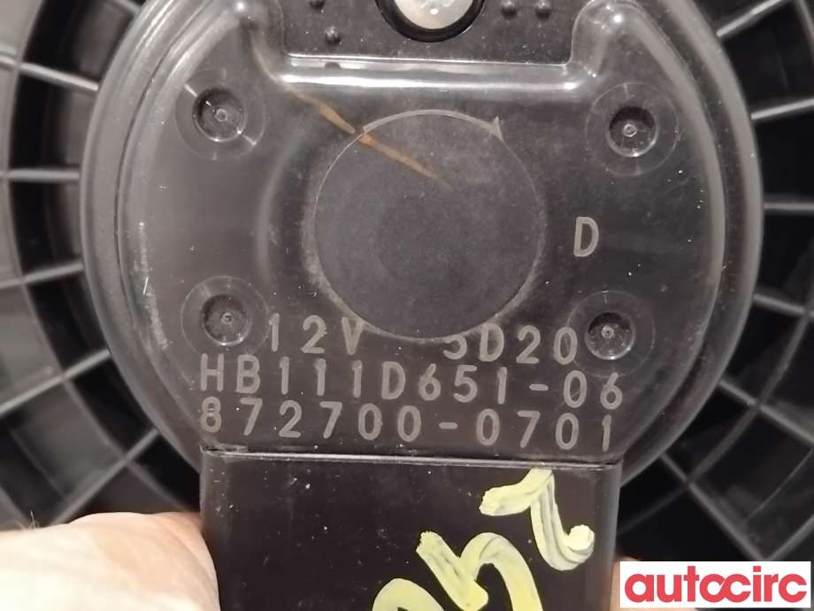 Varmeapparat motor til Mazda CX-5 2012-2017 (Type I)  (MAZDA|KD45-61-B10|872700-0701|)