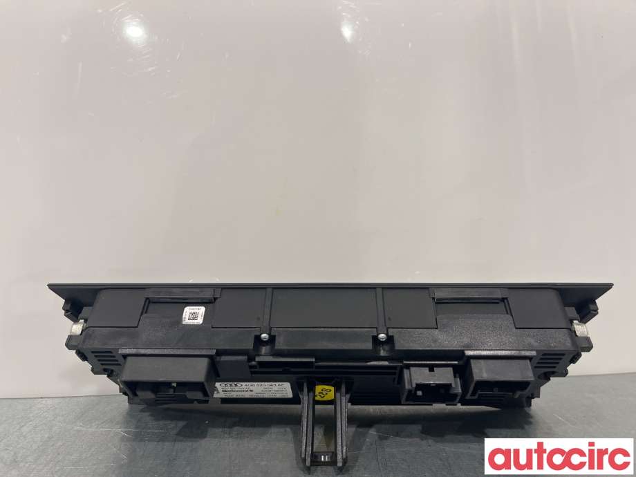 Varmeapparat betjening til Audi A7 2010-2014 (Type I, Fase 1)  (AUDI|4G0820043)