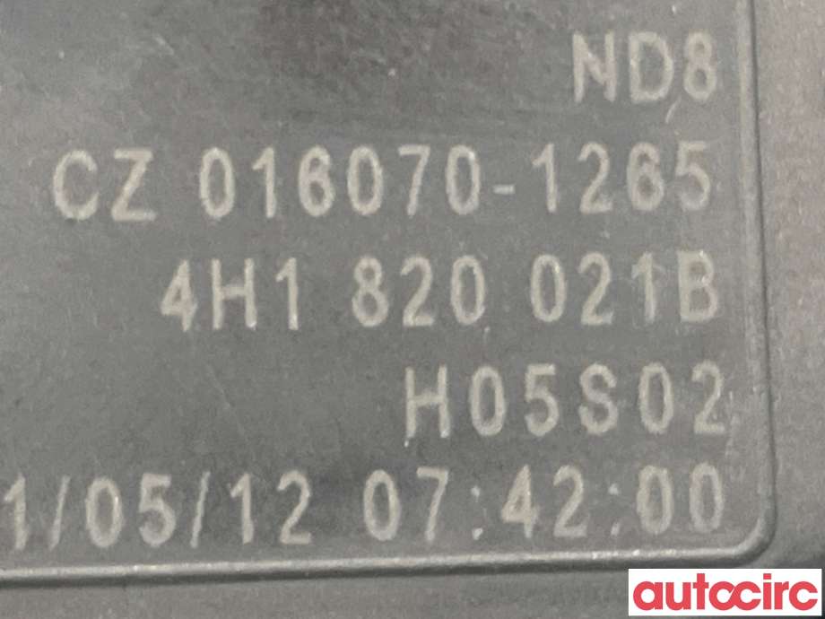 Varmeapparat motor til Audi A7 2010-2014 (Type I, Fase 1)  (AUDI|4H1820021)