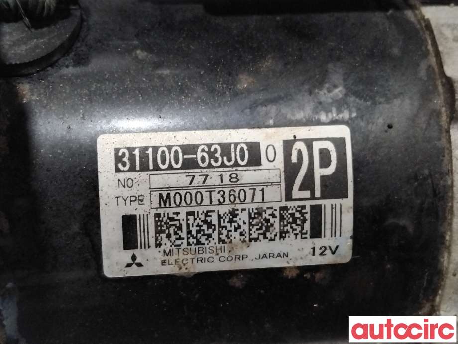 Starter til Suzuki Swift 2005-2010  (SUZUKI|31100-63J00|M000T36071)