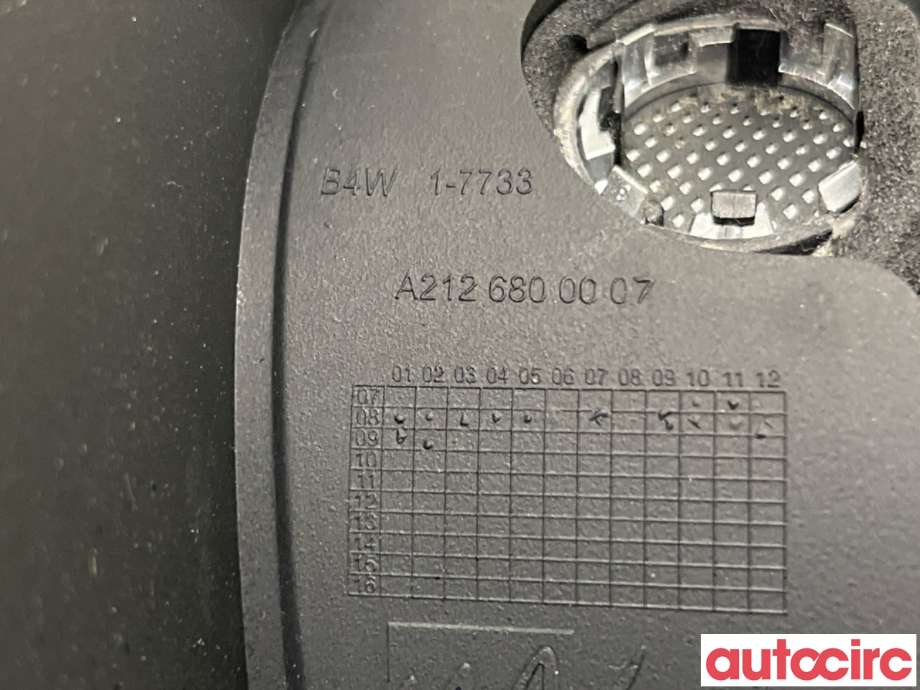 Dashbord diverse til Mercedes E-Klasse 2009-2013 (Fase 1) (W212) (W212) (MERCEDES|A2126800007|)