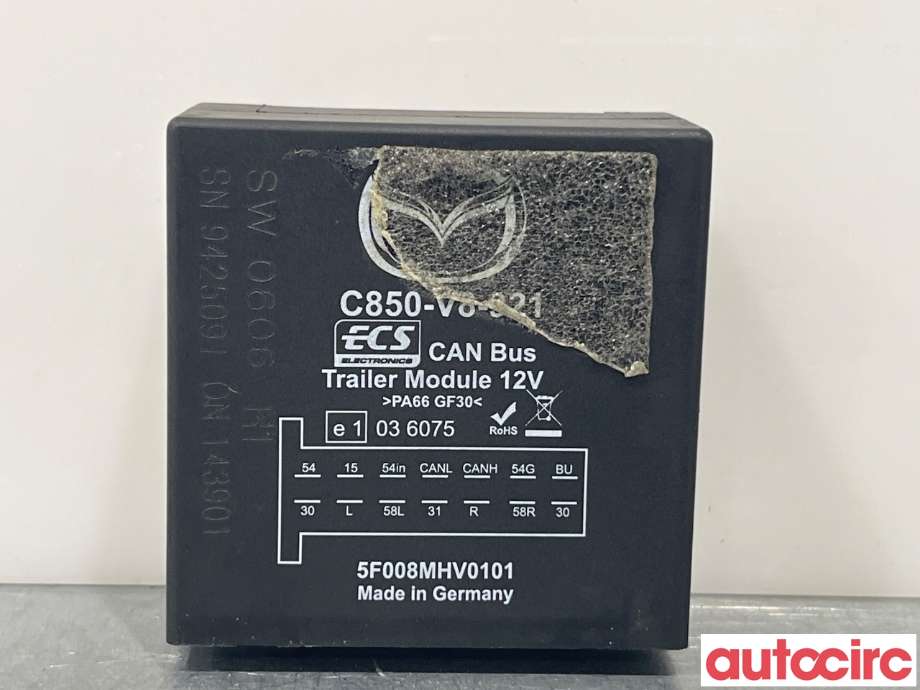 Styreenhet hengerfeste til Mazda CX-5, 2012-2017 (Type I)  (MAZDA|C850-V8-921)