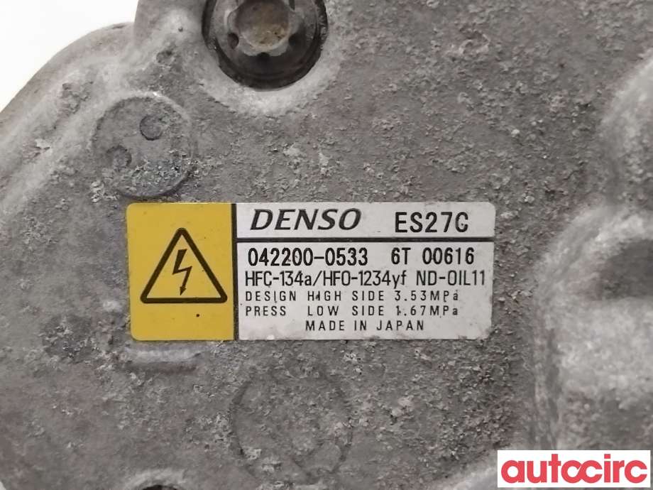 Aircondition kompressor til Lexus NX 2014-2021 (Type I) (AZ10) (AZ10) (LEXUS|8837033030|042200-0533|)