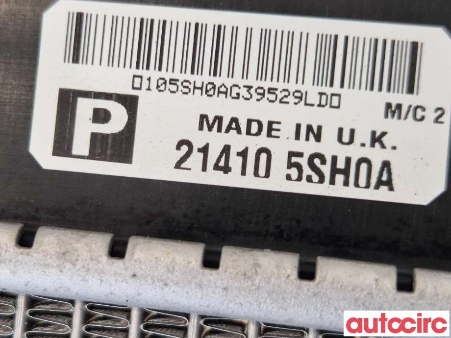 Radiator (automat gir) til Nissan Leaf 2018-->> (Type II)  (NISSAN|214105SH0A|)
