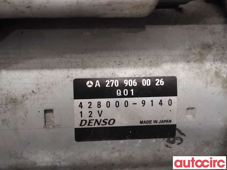 Starter diesel til Mercedes A-Klasse 2012-2018 (W176) (W176) (MERCEDES|A2709060026|428000-9140)