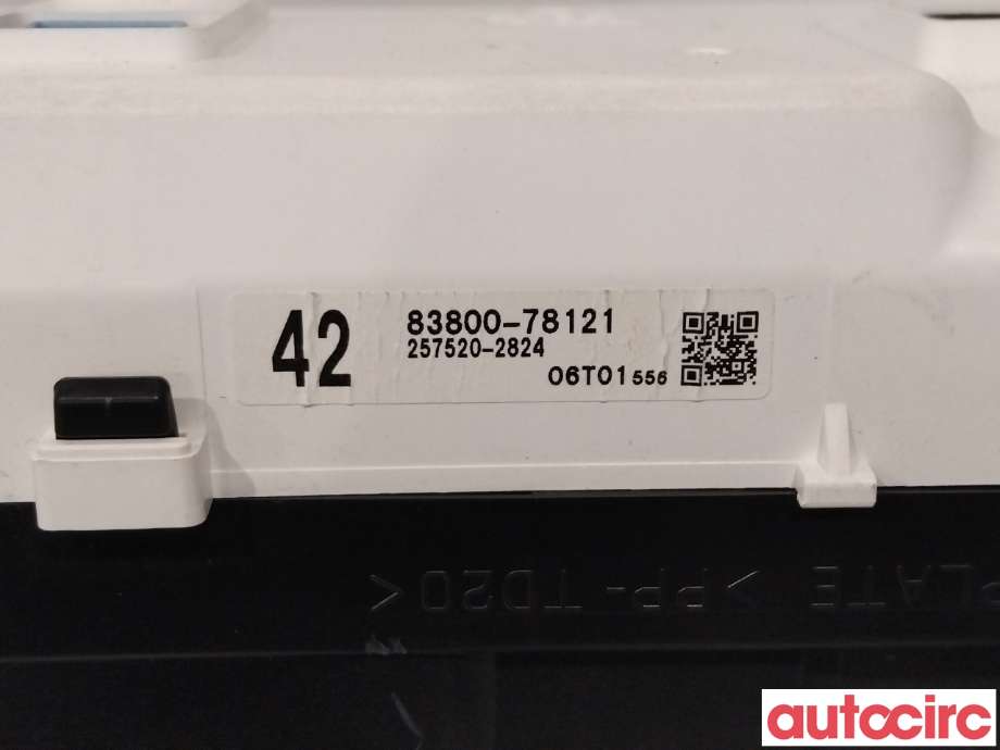 Instrumentpanel til Lexus NX 2014-2021 (Type I) (AZ10) (AZ10) (LEXUS|8380078121|)
