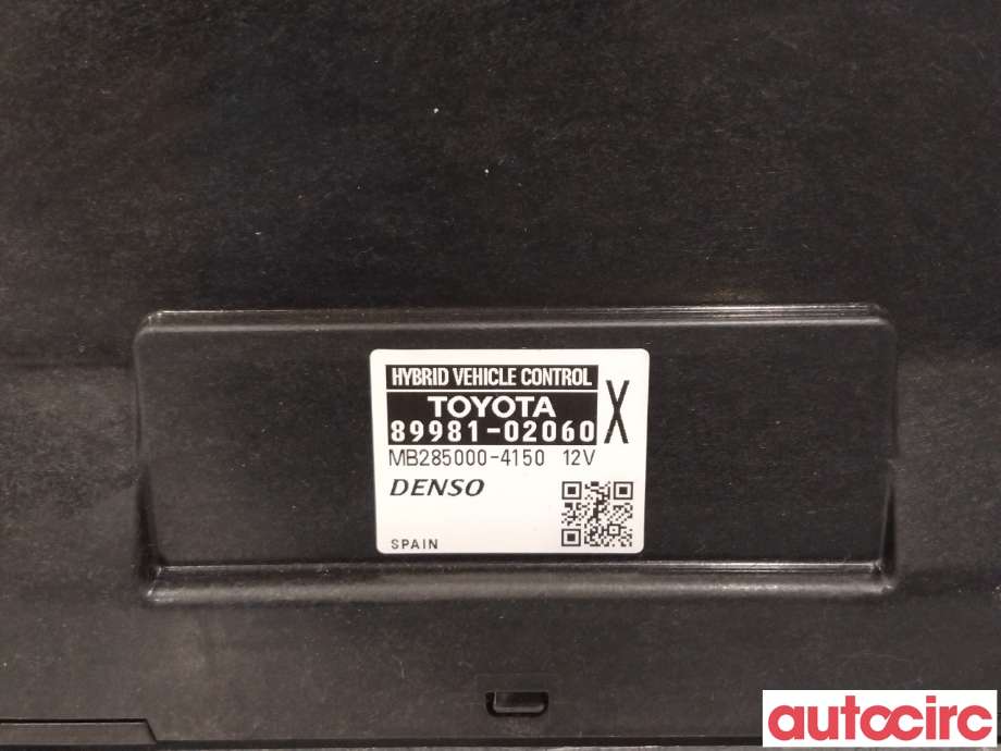 Styreenhet diverse til Toyota Auris 2015-2019 (Type II, Fase 2)  (TOYOTA|8998102060|)