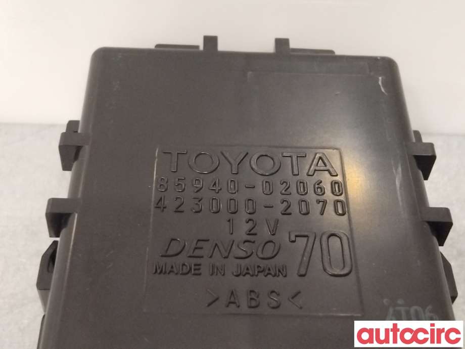 Rele diverse til Toyota Auris 2015-2019 (Type II, Fase 2)  (TOYOTA|8594002060|)