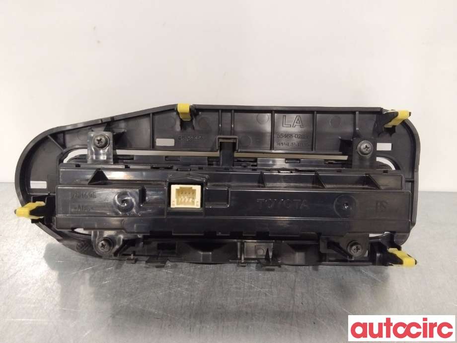 Varmeapparat betjening til Toyota Auris 2015-2019 (Type II, Fase 2)  (TOYOTA|5590002C50|)