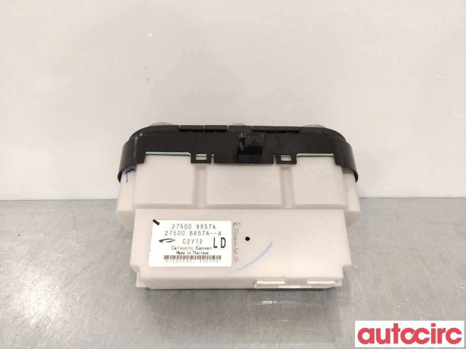 Varmeapparat betjening til Nissan Qashqai 2010-2014 (Type I, Fase 2)  (NISSAN|27500BR47A|)