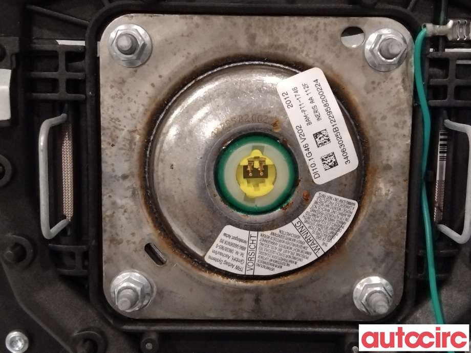 Airbag rattpute til Nissan Qashqai 2010-2014 (Type I, Fase 2)  (NISSAN|98510BR26D|)