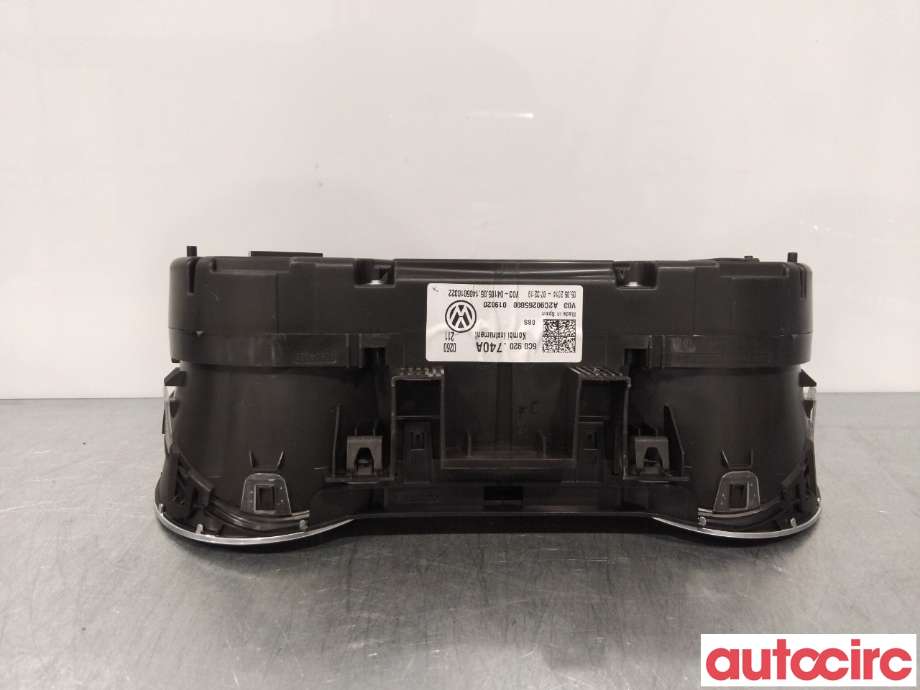 Instrumentpanel til VW Polo 2014-2017 (Type V, Fase 2) (VOLKSWAGEN|6C0920740A|)
