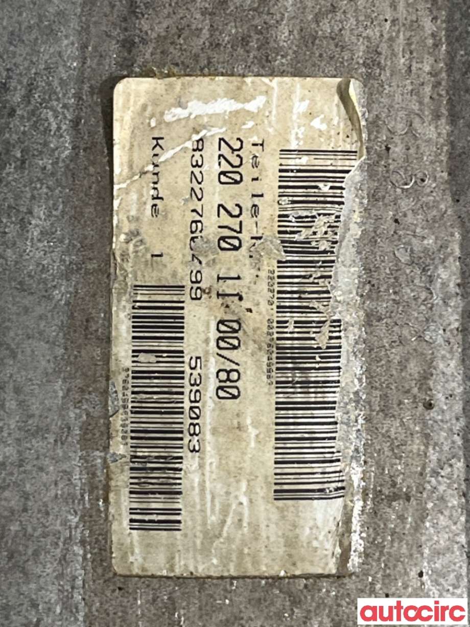 Girkasse automat til Mercedes CLK 2002-2009 (C209) (C209) (MERCEDES|A2202701100|)
