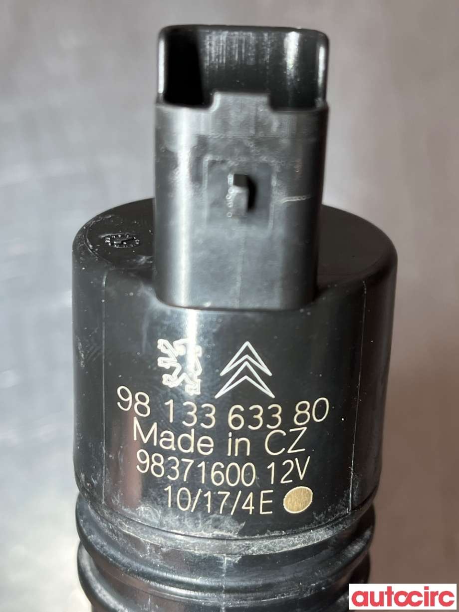 Spylerpumpe foran til Peugeot 3008 2016-->> (Type II) (PEUGEOT|9811794980)
