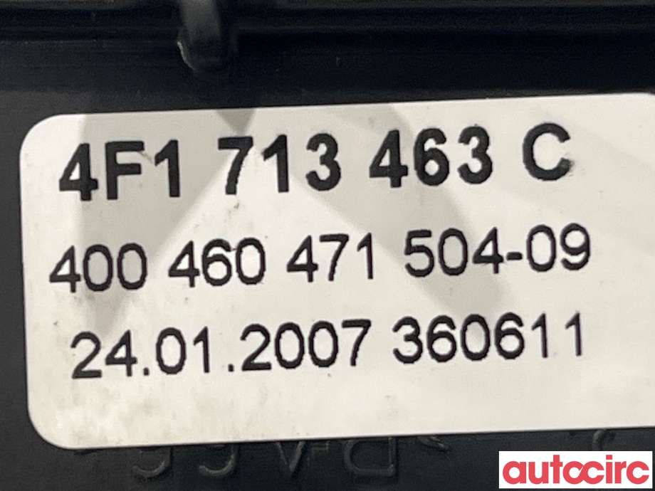 Diverse deler til Audi A6 2005-2008 (Type III, Fase 1) (C6) (C6) (AUDI|4F1713463)