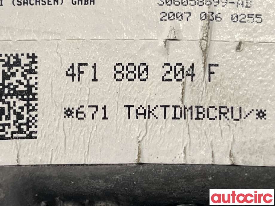 Airbag passasjer til Audi A6 2005-2008 (Type III, Fase 1) (C6) (C6) (AUDI|4F1880204)