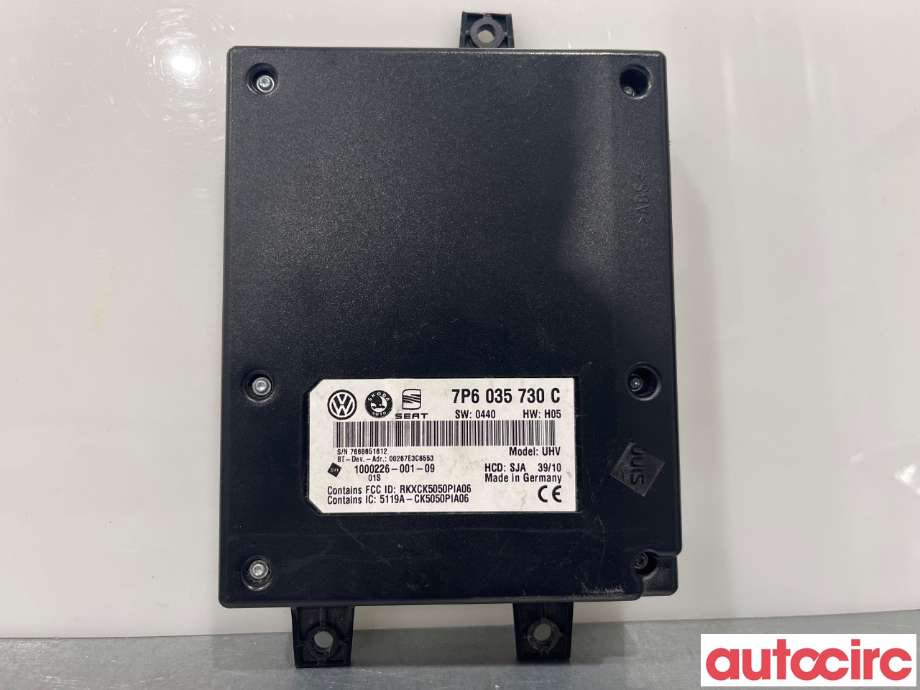 Styreenhet bluetooth til Škoda Superb, 2008-2015 (Type II)  (SKODA|7P6035730)