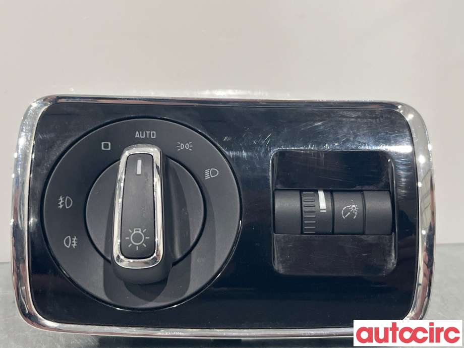 Bryter lys til Škoda Superb, 2008-2015 (Type II)  (SKODA|3T0941431)