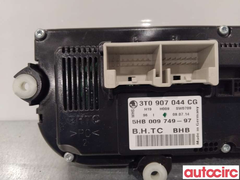 Varmeapparat betjening til Škoda Superb 2008-2015 (Type II)  (SKODA|3T0907044CG|)