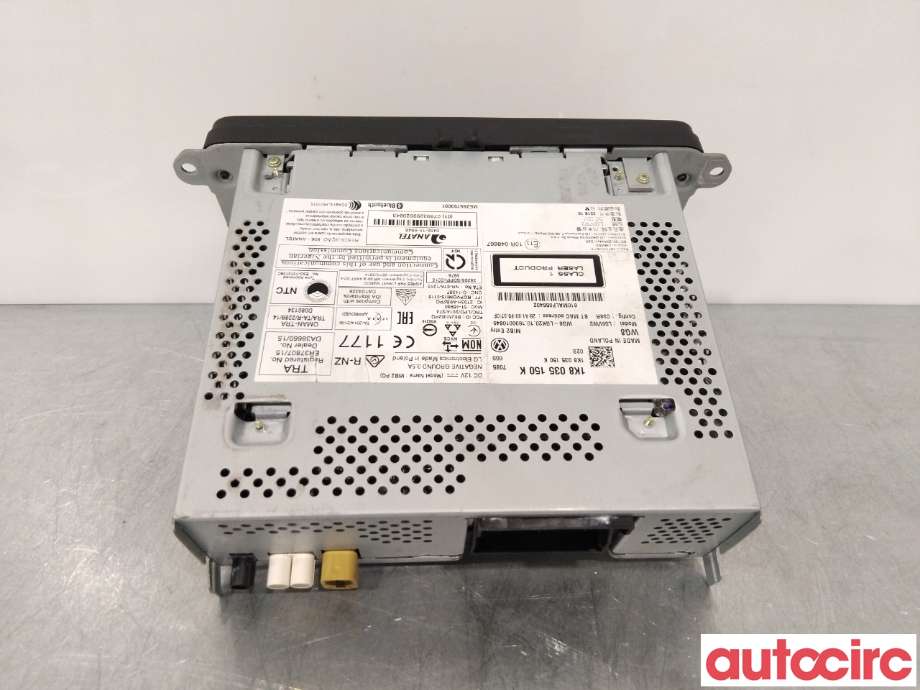Bilstereo til VW Transporter / Caravelle 2015-2019 (T6) (T6) (VOLKSWAGEN|1K8035150K|)